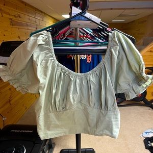 Sage Green Top